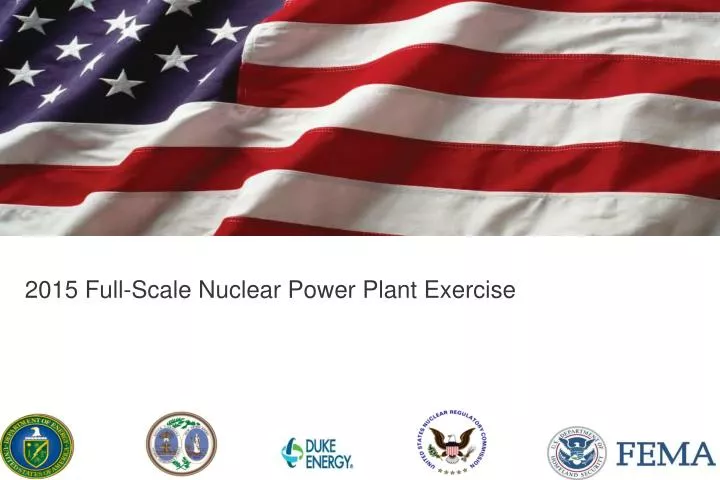 2015 full scale nuclear power plant exercise