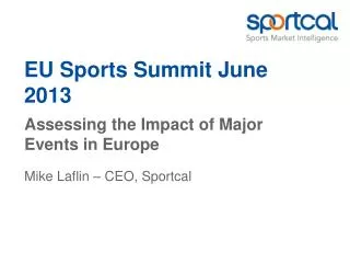 EU Sports Summit June 2013