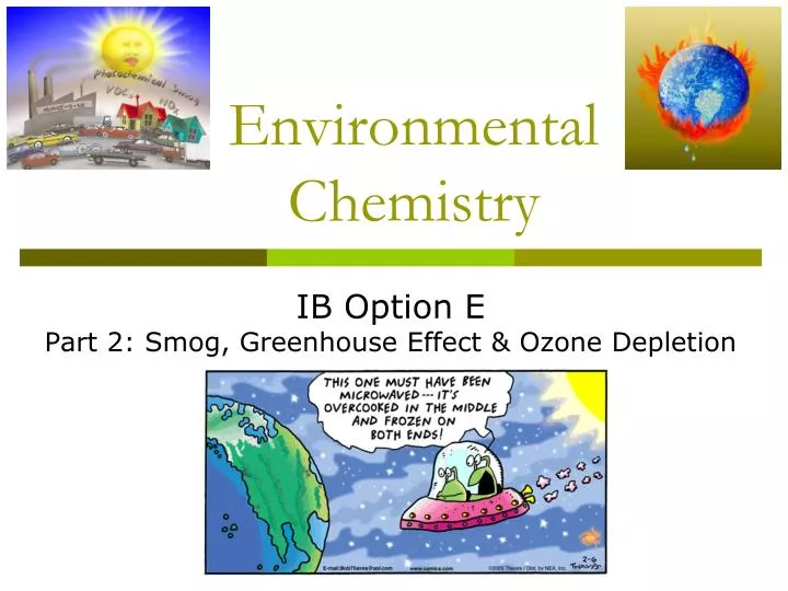 environmental chemistry