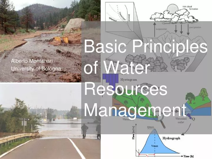 basic principles of water resources management