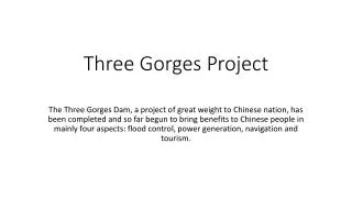 Three Gorges Project
