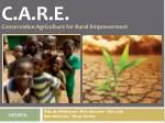 Empowering Rural Nigeria through Conservative Agriculture Education - slide 1