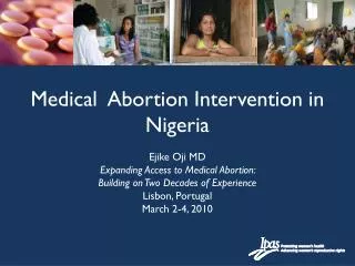 Medical Abortion Intervention in Nigeria