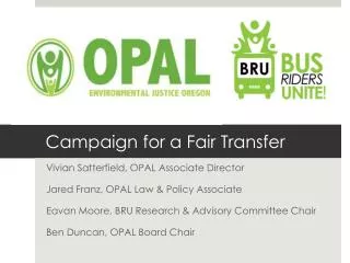 Campaign for a Fair Transfer