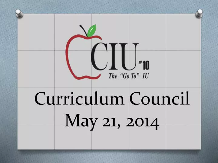 curriculum council may 21 2014
