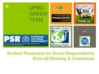 Student Physicians for Social Responsibility Kick-off Meeting &amp; Orientation
