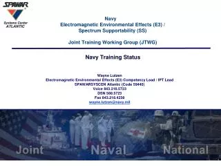 Navy Training Status