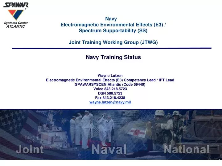 navy training status