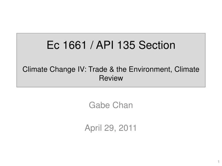 ec 1661 api 135 section climate change iv trade the environment climate review