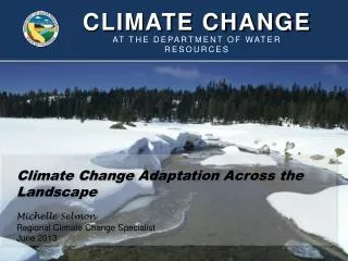 CLIMATE CHANGE