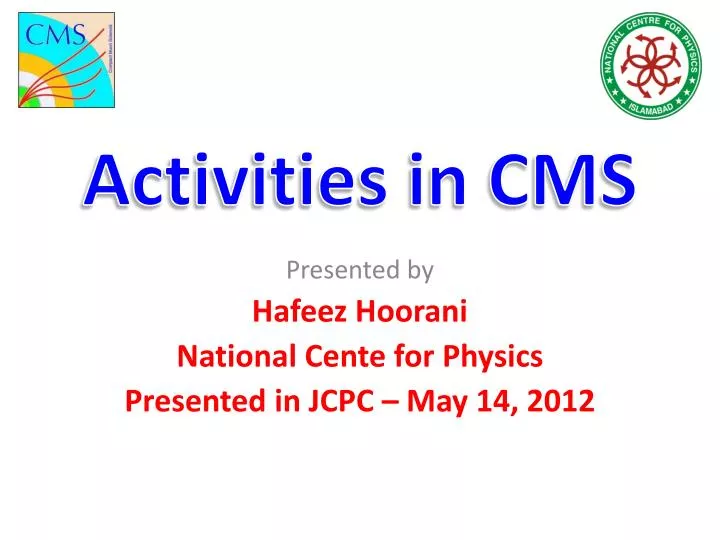 activities in cms