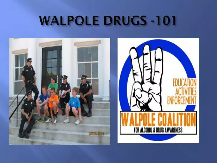 walpole drugs 101