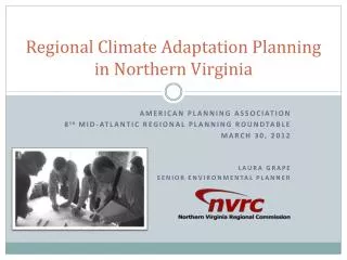 Regional Climate Adaptation Planning in Northern Virginia