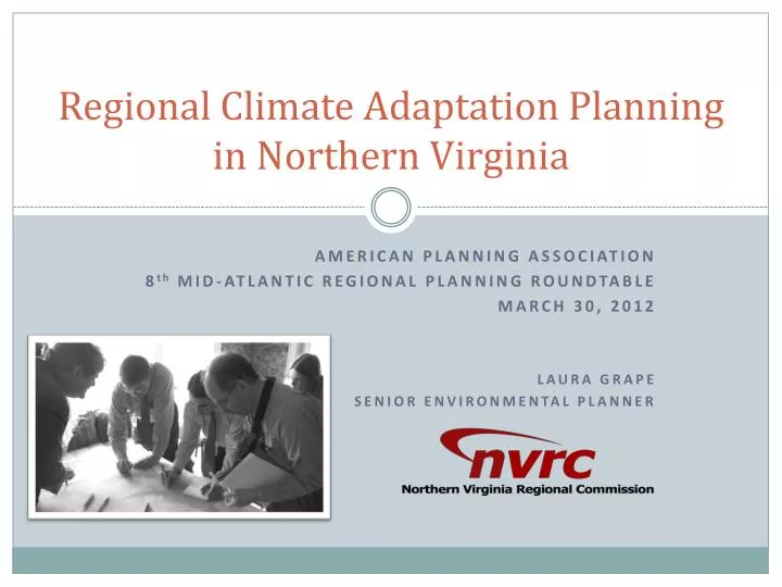 regional climate adaptation planning in northern virginia