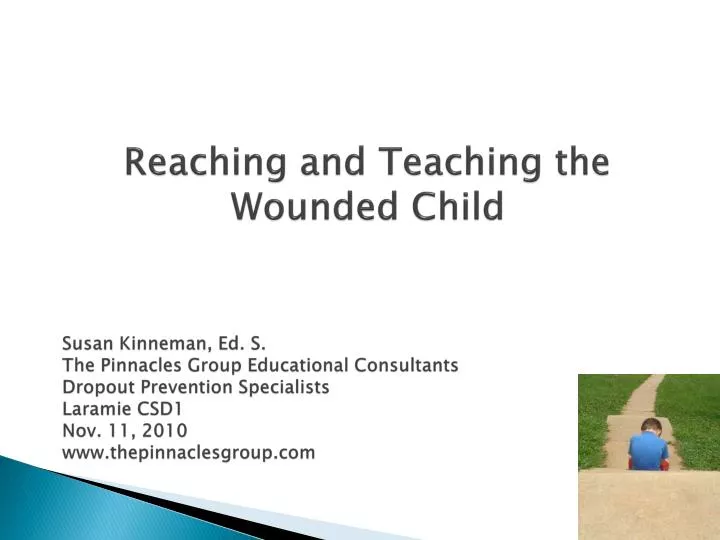 reaching and teaching the wounded child