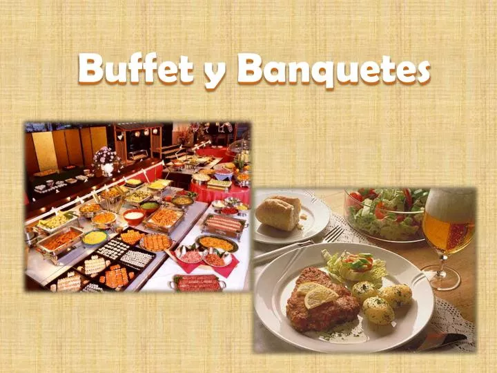 buffet y banquetes