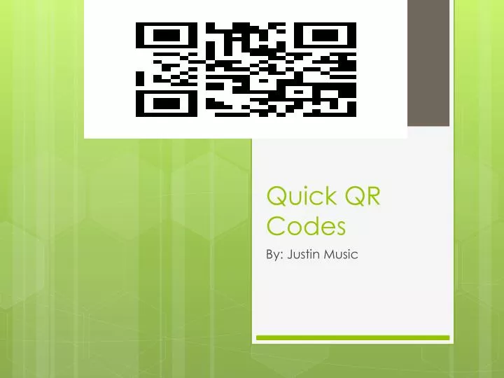 quick qr codes