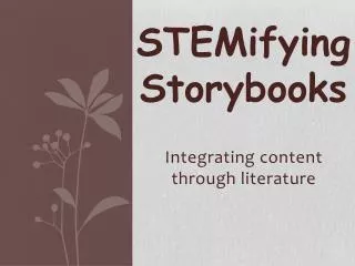 STEM ifying Storybooks