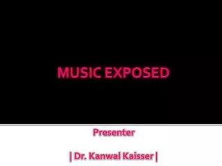 MUSIC EXPOSED