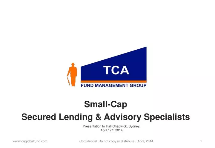 small cap secured lending advisory specialists
