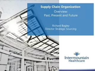 Supply Chain Organization