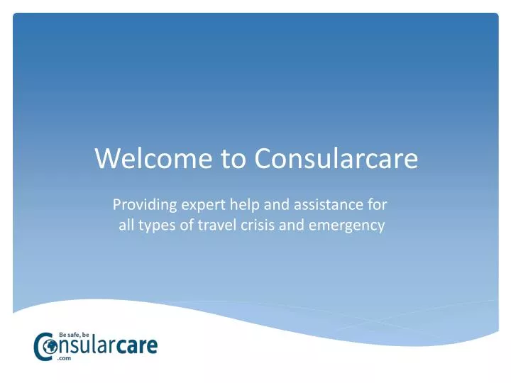 welcome to consularcare