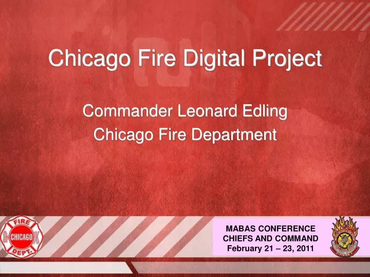 chicago fire digital project