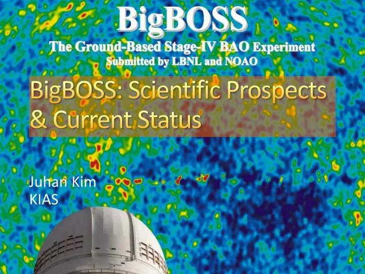 bigboss scientific prospects current status