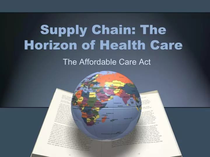 supply chain the horizon of health care