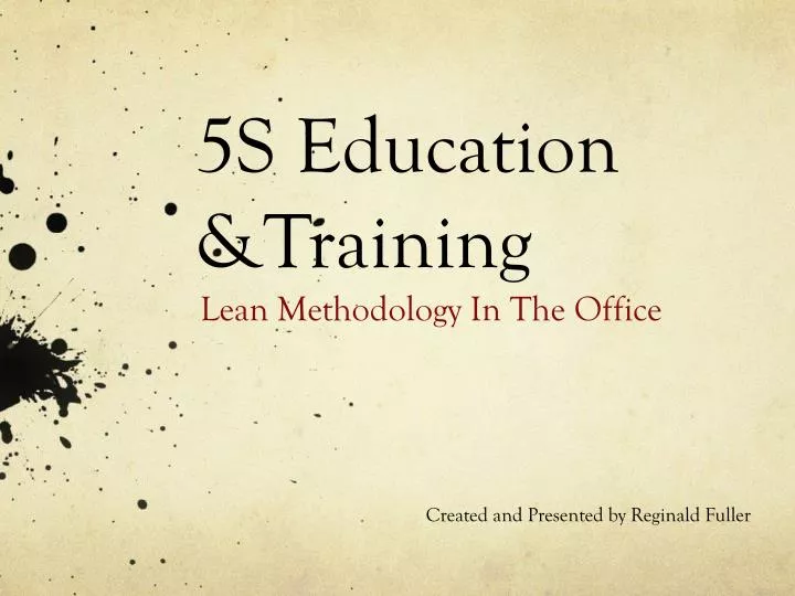 5s education training