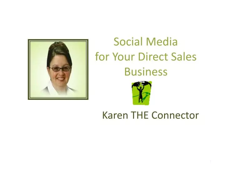 social media for your direct sales business
