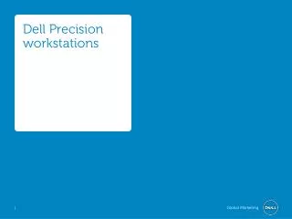 Dell Precision workstations