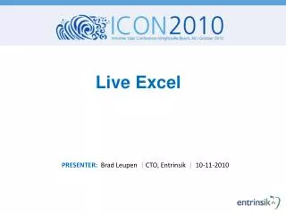 Live Excel