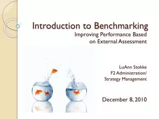 Introduction to Benchmarking