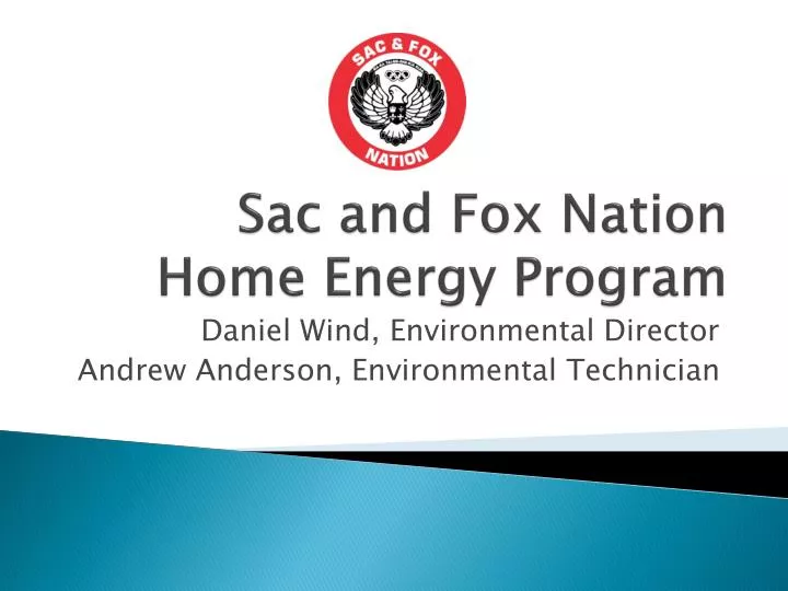 sac and fox nation home energy program