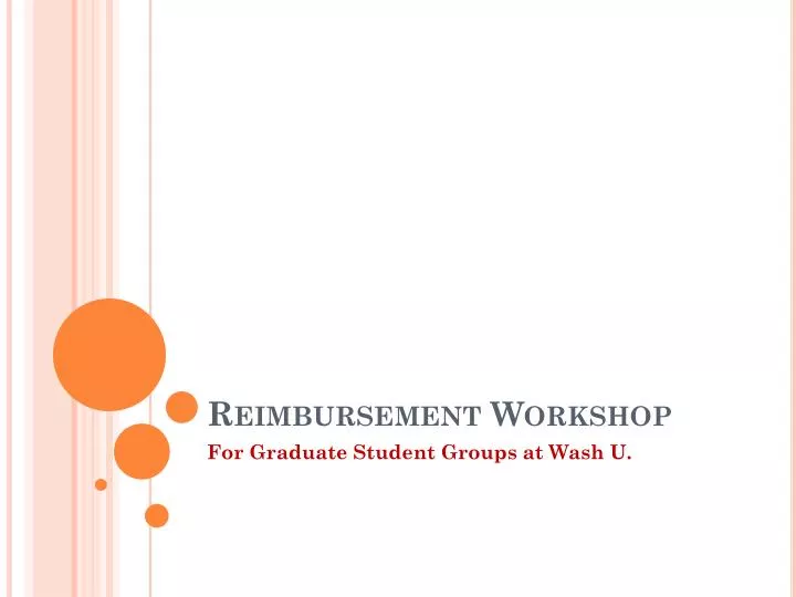 reimbursement workshop