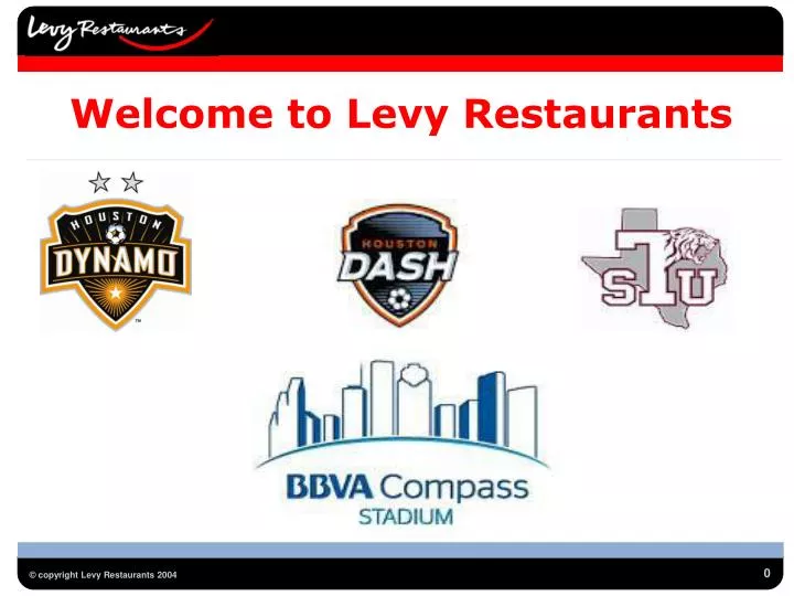 welcome to levy restaurants