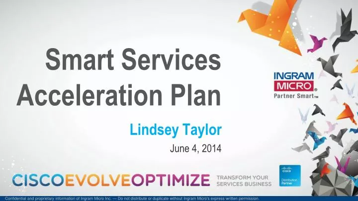 smart services acceleration plan