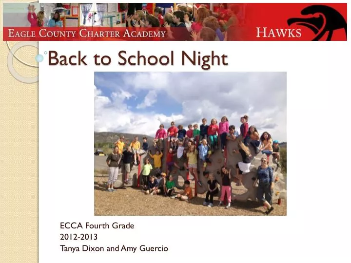 back to school night