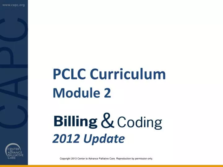pclc curriculum module 2