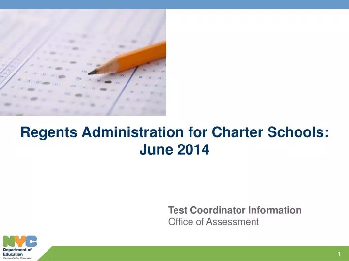 regents administration for charter schools june 2014
