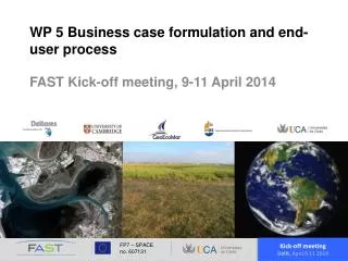 WP 5 Business case formulation and end-user process