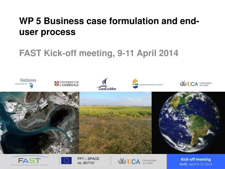 wp 5 business case formulation and end user process