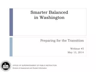 Smarter Balanced in Washington