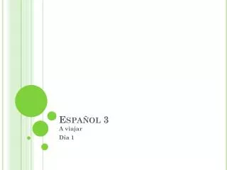 espa ol 3
