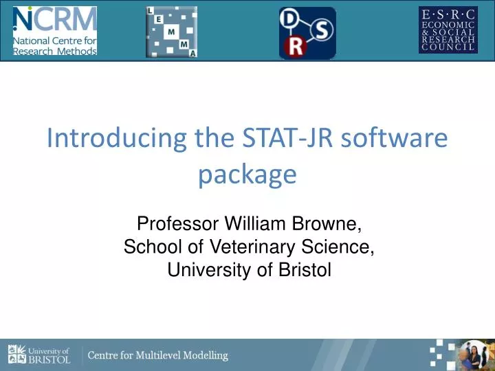 introducing the stat jr software package