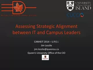 Assessing Strategic Alignment between IT and Campus Leaders
