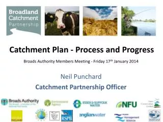 Catchment Plan - Process and Progress