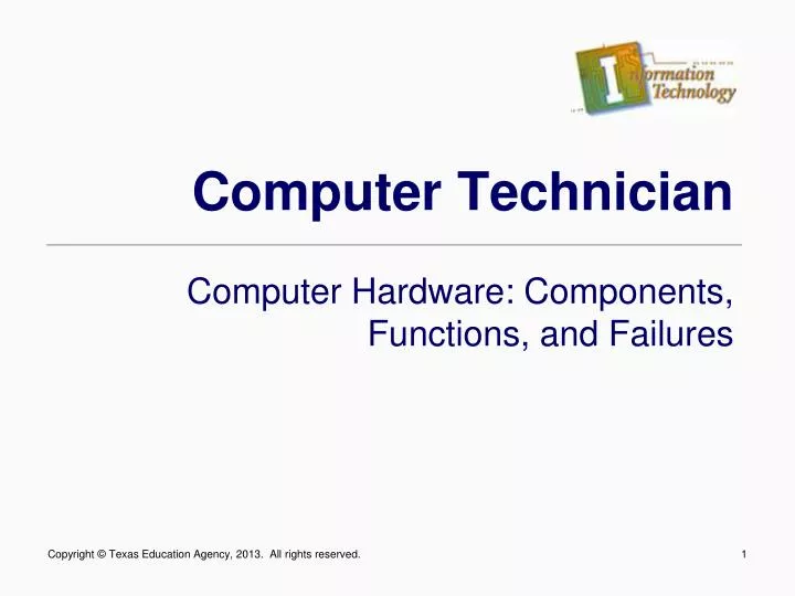 computer technician