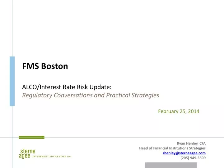 fms boston alco interest rate risk update regulatory conversations and practical strategies